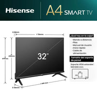 Hisense 32A4N 32" - Smart TV - LED HD