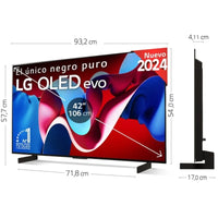 LG OLED 42C44LA 42" - OLED - Smart TV - Dolby Vision WebOS24 AI ThinQ