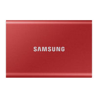 Samsung T7 Disco Duro SSD PCIe NVMe USB 3.2 1TB Rojo