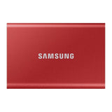 Samsung T7 Disco Duro SSD PCIe NVMe USB 3.2 1TB Rojo