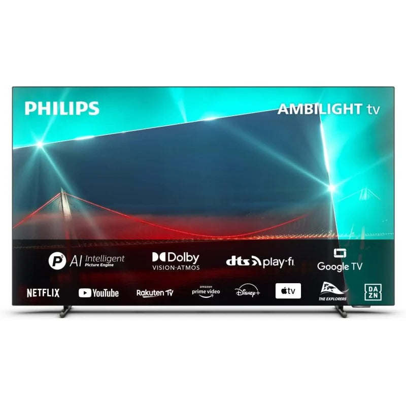 Televisor philips 50pus8118 50' - ultra hd 4k - ambilight - smart tv - wifi