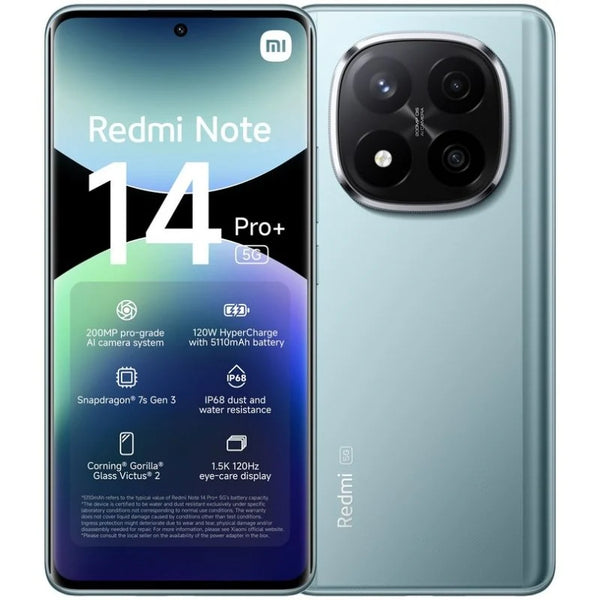 Xiaomi Redmi Note 14 Pro Plus 5G Azul - 256GB - 8GB