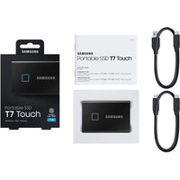 Samsung T7 Touch Disco Duro Externo SSD 2TB USB 3.2 Negro