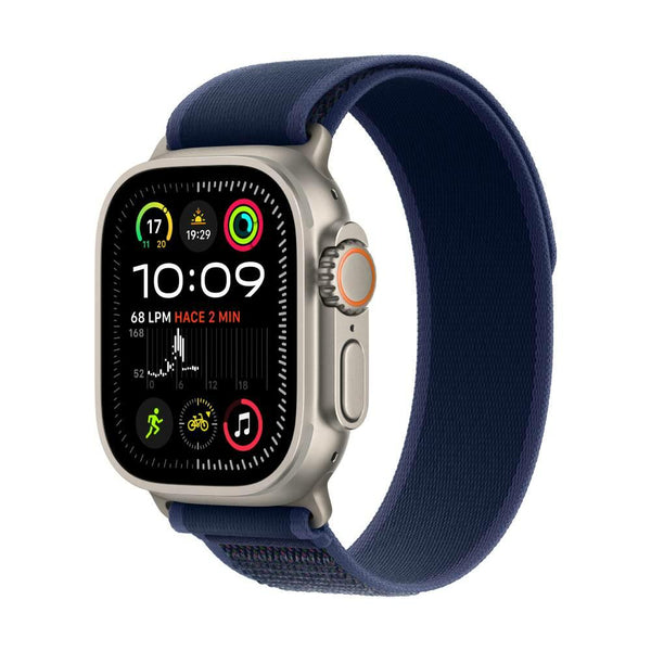 Apple Watch Ultra 2 | GPS + Cellular | 49mm | Caja en Titanio Natural | Correa Loop Trail Azul | Talla M/L - MX4L3TY/A