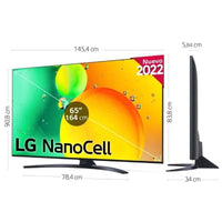 LG NanoCell 65NANO766QA 65" - Smart Tv - Wifi - Ultra HD 4K