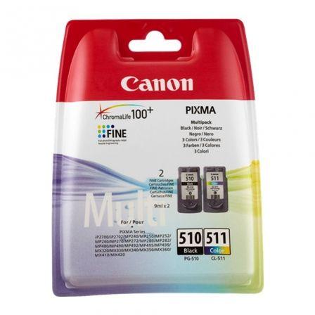 Multipack Canon Pg-510 + Cl-511 Original